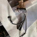 Honda 69-78 CB750K CB750F Ignition Spark Coil Set W/ Ngk Plug Caps. Fixed Price $41.00.