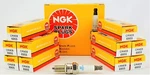 Standard Spark Plugs By Ngk - Stock #6955 CR9EB Solid Tip 10 Pack. Fixed Price $76.04.