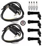 2X Ignition Coil + Spark Plug For Yamaha Fjr 1300 Ae Abs (2003-2012). Fixed Price $69.99.
