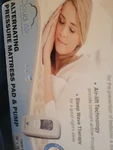 Alternating Air Pressure Mattress Pad For Bed Sores With Quiet Pump, Twin. Fixed Price $59.99.