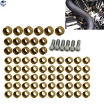 Engine Bolt Caps Cover Kit For Harley Evo Twin Cam Touring Softail. Fixed Price $40.10.