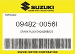 Suzuki Genuine Spark Plug (NGK,BR8EG) 09482-00561. Fixed Price $14.80.