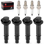 4 Ignition Coils & Spark Plug For Yamaha 1999-2002 YZF-R6 5EB-82310-00-00. Fixed Price $59.98.