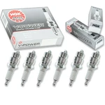 Pcs Ngk V-power Spark Plugs 1975-1986 Ford E-350 Econoline 4.9L L6 Rn. Fixed Price $26.03.