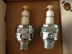 Champion 18MM Air-cooled Spark Plugs #3 Harley Knucklehead Flathead Wla Wlc. Fixed Price $119.95.