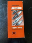 Autolite 303 Fram - Copper Resistor Spark Plug, Pack Of 8. Fixed Price $40.00.