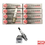 New Set Of Ngk V-power Racing Spark Plug R5671A-9/ 5238. Fixed Price $64.99.