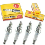 4PCS 2013 Ktm 50 Sx Mini Ngk Standard Spark Plugs 49CC 2CI Kit Set Engine Bq. Fixed Price $34.14.