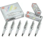 6 Pcs Ngk Laser Platinum Spark Plugs For 1999-2003 Gmc Sierra 1500 4.3L Sg. Fixed Price $63.38.