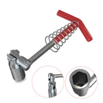 Spark Plug Removal Tool 16MM T-bar T-handle Flexible Spanner Socket Wrench. Fixed Price $7.99.