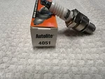Autolite Single Spark Plug 4051. Fixed Price $8.99.