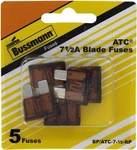Bussman BP/ATC-7-1/2 Rp Amp Fuse 5 Count. Fixed Price $6.61.