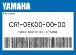 Yamaha Genuine CR10EK Ngk Splug (5MT6) CR1-0EK00-00-00. Fixed Price $12.65.