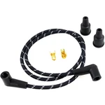 Volt Tech Black Universal 7MM Braided Plug Wire Kit 32-1218. Fixed Price $20.10.