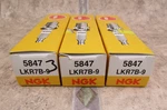 3 Pack Ngk Standard (5847) LKR7B-9 Spark Plugs, Made In Japan. Fixed Price $23.95.