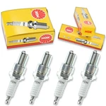 4PCS 1988 Kawasaki Ngk Standard Spark Plugs 124CC 7CI KX125F Kit Set Na. Fixed Price $35.69.