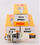 3 Pack Genuine Ngk 5574 V-power Spark Plug BPM8Y For Various Small Engines. Fixed Price $12.54.