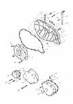 Triumph Modern Classics Alternator Cover, Brushed And Chromate - T1260896. Fixed Price $167.96.