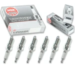 Pcs Ngk V-power Spark Plugs For 1987-1988 Pontiac Bonneville 3.8L V6 Wf. Fixed Price $25.18.