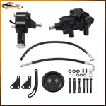 1958-64 For Chevy Impala Bel Air Power Steering Gear Box Upgrade Conversion Kit. Fixed Price $524.28.