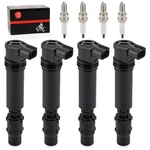 Ignition Coils For Honda CBR1000RR 2004-07 30700-MEL-003 W/ Iridium Spark Plug. Fixed Price $84.99.