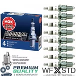 8PCS Ngk 2667 Oem BKR7EIX Iridium Spark Plugs For Honda Civic Audi Porsche. Fixed Price $25.45.