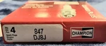 Champion 847 Copper Plus Spark Plug DJ8J Pack Small Engine Nos Free Shipping. Fixed Price $18.00.