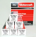 6 Pack - Genuine Oem Motorcraft SP534 SP580X Iridium Spark Plug CYFS12YT4X. Fixed Price $68.32.