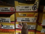 Ngk Big ! Spark Plug Lot Of 25 ( BPR5HS-DR5HS-DR6HS). Fixed Price $29.00.