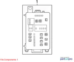 Dodge 2007-2008 Charger Fuse And Relay Center 4692170AJ. Fixed Price $309.99.