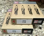 Champion CJ8 843 Spark Plug Fits Lesco 010769 John Deere AM54450 (8 Pack). Fixed Price $22.49.