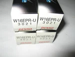 Denso 3021 W16EPR-U Nickel U-groove Spark Plug, New Old Stock, Pack Of 4. Fixed Price $24.99.