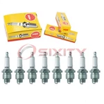 Pcs Ngk Standard Spark Plugs For 1949-1958 Pontiac Chieftain 5.7L 4.7L Lt. Fixed Price $32.55.
