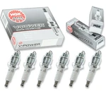 Pcs Ngk V-power Spark Plugs For 1969-1970 International 1100D 3.9L L6 De. Fixed Price $25.95.