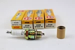 4PK Ngk BP6HS-10 Stock# 6326 Spark Plugs Nos Made In Japan. Fixed Price $18.99.