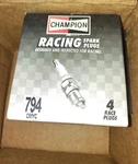 Champion (794) C61YC Racing Series Spark Plugs Pack Of 8 Unused. Fixed Price $39.99.