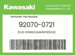 Kawasaki Genuine PLUG-SPARK,SILMAR9F9(NGK) 92070-0721. Fixed Price $48.08.