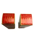 Vintage Nos Champion Commercial Spark Plugs 1-COM 7/8" 15/16 Hex, Mint Condition. Fixed Price $30.00.