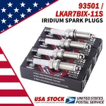Oem Premium LKAR7BIX-11S Iridium Spark Plugs 93501 4 Pack Us. Fixed Price $22.49.