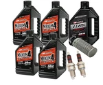 Oil Change Tune Up Kit Filter Spark Plugs Harley Shovelhead 75-84 50WT. Fixed Price $86.69.