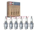 6 Pc Champion Industrial Spark Plugs For 1910-1912 Oldsmobile Limited Xg. Fixed Price $31.97.