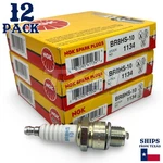12 Pc Ngk 1134 BR8HS-10 Standard Spark Plugs For TR24-10 QL78C E8RC E3.32. Fixed Price $58.77.