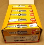 10 Pack Of New Genuine Oem Ngk Spark Plugs BR4HS. Fixed Price $28.49.