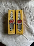 2X Ngk Grooved BCPR6ER Spark Plugs New Old Stock. Fixed Price $5.93.
