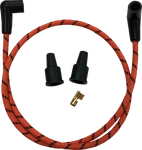Drag Specialties Plug Wires - Braided Orange/black 40177. Fixed Price $22.42.