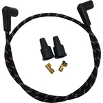 Drag Specialties Plug Wires Braided Black/pink 37" Electronic Ignition 2104-0401. Fixed Price $32.99.