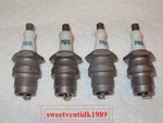 ( ) .. Nos Antique Ac - #78S Spark Plugs Circa 1940 Usa Made. Fixed Price $75.00.
