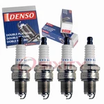 4 Pc Denso Platinum Long Life Spark Plugs For 1978-1990 Plymouth Horizon Er. Fixed Price $37.86.
