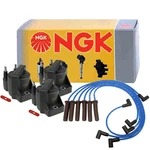 Ngk Spark Plug Wires 3 Dis Ignition Coils Kit For Buick Chevy Oldsmobile Pontiac. Fixed Price $154.95.