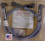 Twisted 12MM Spark Plug Wires Grey Indian Chief Deluxe Roadmaster Vintage 02-04. Fixed Price $59.95.